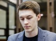 MOSCOW, RUSSIA - FEBRUARY 13, 2020: Higher School of Economics student and video blogger Yegor Zhukov sentenced to thre