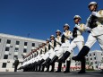 China: Truppen bei einer Parade in Peking 2019
