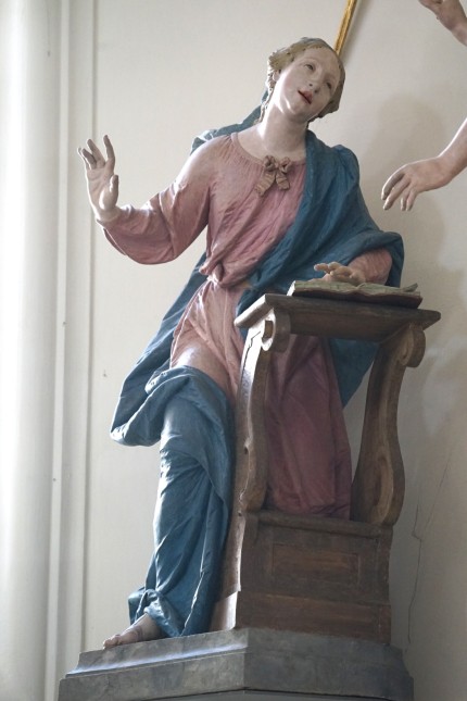 St. Sylvester in München Schwabing
Maria der Verkündigung, wohl Joseph Gärger zuzuschreiben