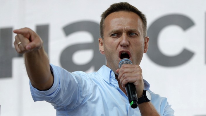 Oppositionsführer Nawalny