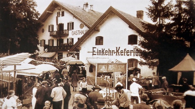 Traditionelle Wirtshäuser: Marktgeschehen 1934 Repro: Claus Schunk