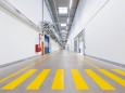 Long corridor in empty factory property released DIGF11480