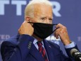 US-Wahl 2020: Joe Biden während der Corona-Pandemie in Wilmington, Delaware