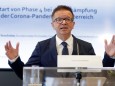 Austrian Health Minister Anschober addresses the media in Vienna