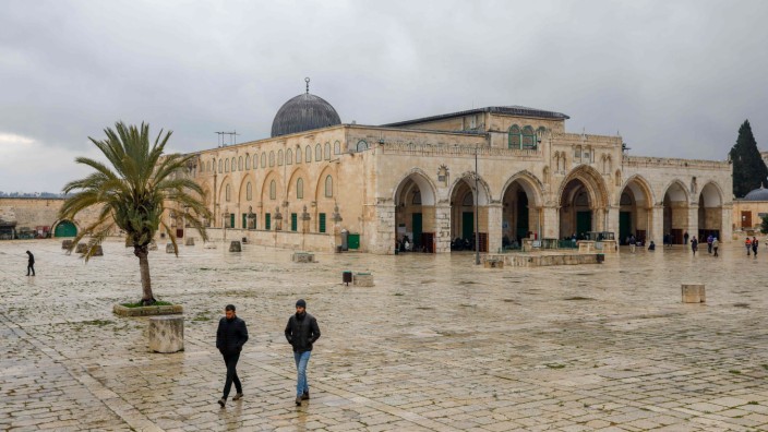 Heilige Stätte in Jerusalem: Die Al-Aqsa-Moschee in Jerusalem ist der drittheiligste Ort des Islam.
