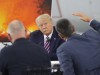 Waldbrände in Kalifornien: US-Präsident Donald Trump während eines Briefings