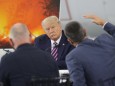 Waldbrände in Kalifornien: US-Präsident Donald Trump während eines Briefings
