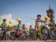 Kidical Mass erobert mit bunten Fahrraddemos die Straßen