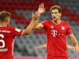 FC Bayern: Joshua Kimmich und Leon Goretzka im Herbst 2020 gegen Schalke 04