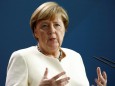 German Chancellor Merkel holds a video news conference with EU Council President Michel and EU Commission President von der Leyen, in Berlin