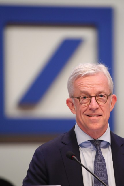 Finanzbranche: Karl von Rohr ist seit Frühjahr 2018 Vize-Konzernchef der Deutschen Bank und derzeit zuständig für das Privatkundengeschäft.