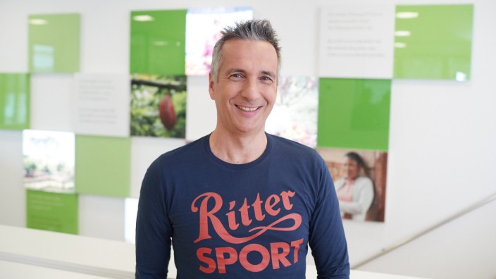 Andreas Ronken, CEO Ritter-Sport, kostenloses Pressefoto