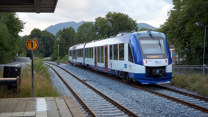 LINT Züge BOB Bayerische Oberlandbahn