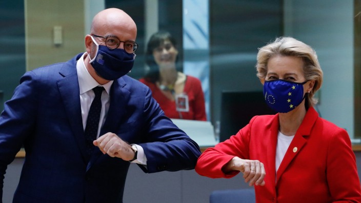 EU: Charles Michel und Ursula von der Leyen