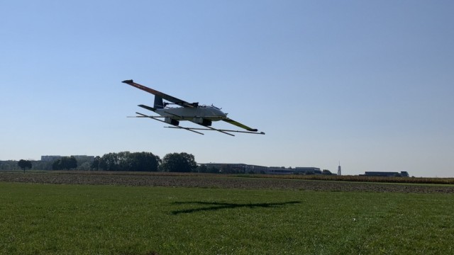 Prototyp "Horyzn": Das Modell soll am 22. Oktober bei einem Wettbewerb in Hamburg starten, ihren Jungfernflug absolvierte die Maschine bereits.