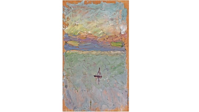 "Unterwegs mit Wassily Kandinsky und Gabriele Münter": Wassily Kandinsky: „Segelboot auf dem Meer“.