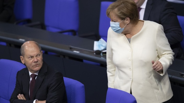 Bundestag Begins 2021 Federal Budget Debates During The Coronavirus Pandemic