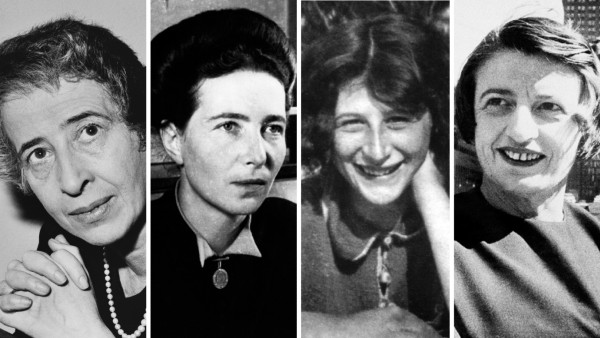 Hannah Arendt, Simone de Beauvoir, Simone Weil  und Ayn Rand