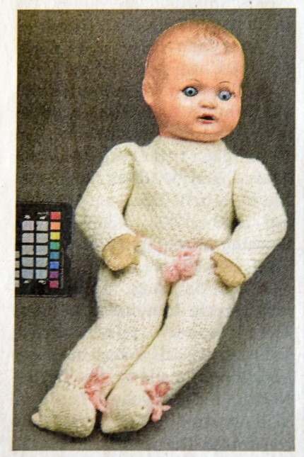 Erinnerungen: Museumswürdig ist diese rund 75 Jahre alte Puppe. Das Spielzeug begleitete Ingeberga Wölfinger 1945 auf deren Vertreibung aus Brünn.