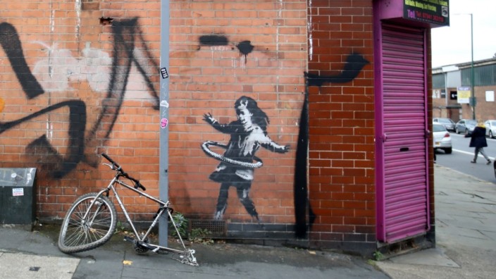 Banksy Graffiti Nottingham
