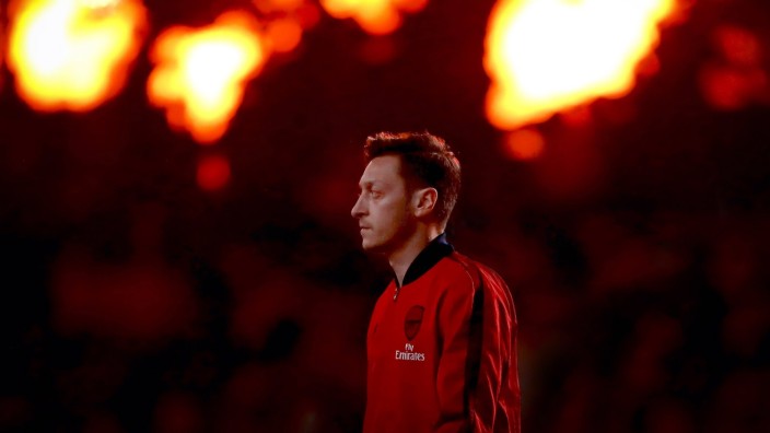 January 21, 2020, London, United Kingdom: Mesut Ozil of Arsenal during the Premier League match between Chelsea and Ars