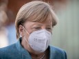 Angela Merkel während der Corona-Pandemie in Berlin