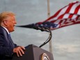 U.S. President Trump campaigns in Jacksonville, Florida