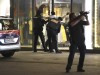 Terroranschlag in Wien 2020: Polizisten sichern die Wiener Innenstadt