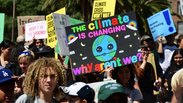 Youth climate action strike