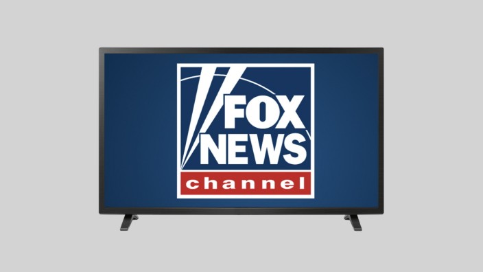 Die US-Wahl bei Fox News: Fox News war in der Wahlnacht für seine Verhältnis erstaunlich unkrawallig. Illustration: SZ Grafik