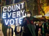US-Wahl 2020: Proteste für die Stimmenauszählung in Seattle