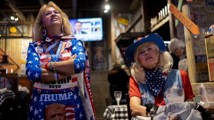 Americans Watch As Results Come In On Election Day