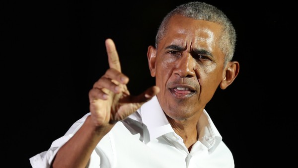 Former President Obama Holds Rally For Joe Biden On Eve Of Election In Miami