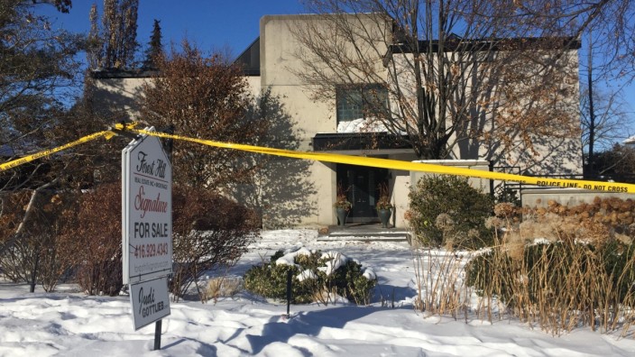 Kanada: Beim Swimmingpool im Keller dieses Anwesens, das mittlerweile nicht mehr steht, wurden am 15. Dezember 2017 die Leichen von Barry und Honey Sherman gefunden.