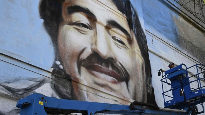 Diego Maradona: Trügerisches Lächeln: Die letzten Wochen im Leben von Diego Maradona sollen alles andere als friedlich verlaufen sein.