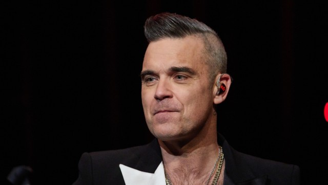 Leute: Robbie Williams hat Kunst ausgemistet.