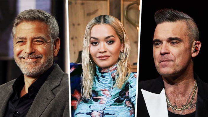 Promis der Woche: Promis der Woche: George Clooney, Rita Ora und Robbie Williams