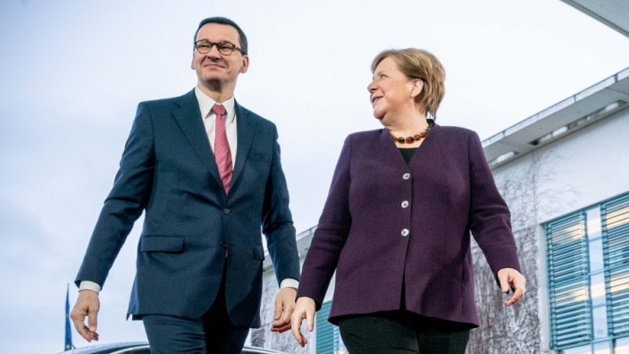Kanzlerin Merkel trifft Polens Regierungschef