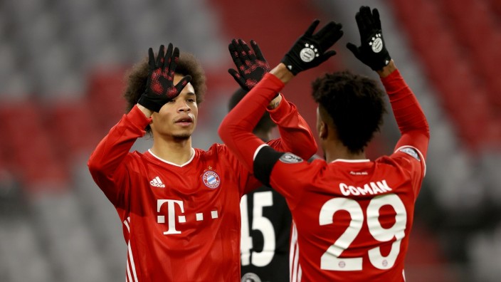 FC Bayern: Leroy Sané und Kingsley Coman gegen RB Salzburg