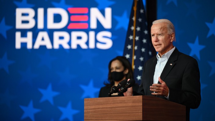 Auszeichnung: Biden und Harris sollen am 20. Januar in Washington vereidigt werden.