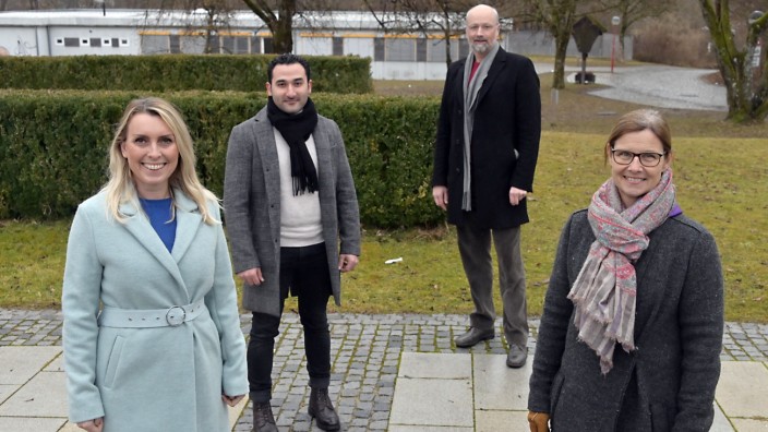 Kampf gegen die Wohnungsnot: Nina Hartmann, Sizar Haj Edress, Benno Gröniger und Susanne Kirchner (von links) vom neuen Verein "Fairmieten".