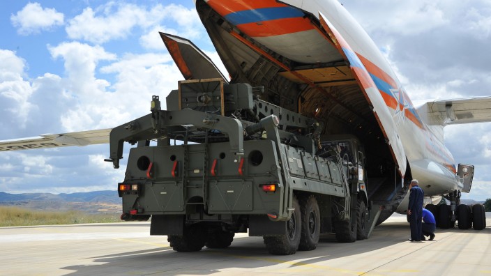 S-400 Raketenabwehrsystem der Türkei