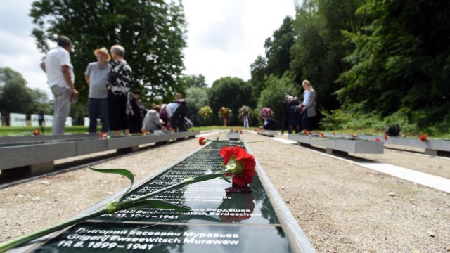 KZ-Gedenkstätte Dachau: Mehr als 4000 sowjetische Kriegsgefangene wurden hier ermordet.