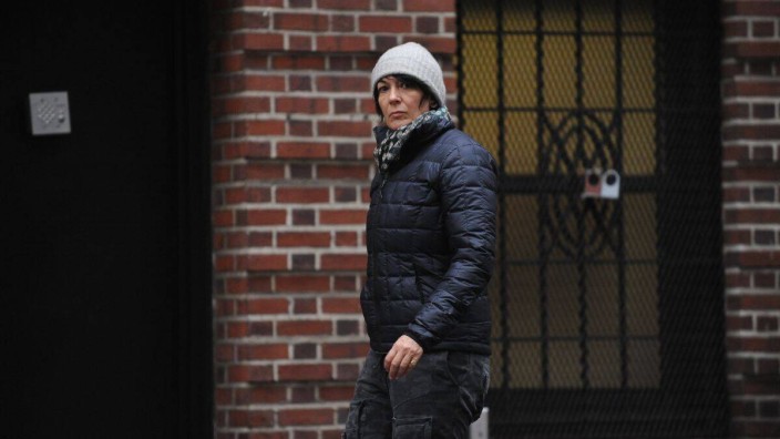 December 28, 2020, USA: Ghislaine Maxwell outside her E. 65th Street Manhattan townhouse in 2015. USA - ZUMAm67_ 2020122