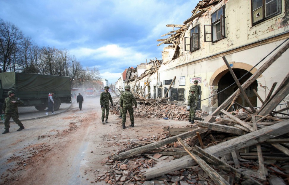 Erdbeben In Kroatien Verwustung In Bildern Panorama Sz De