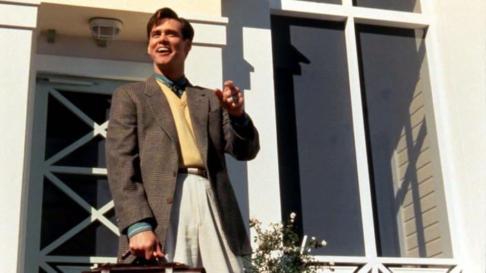 The truman show 1997 Real Peter Weir Jim Carey. COLLECTION CHRISTOPHEL Paramount Pictures / Scott Rudin Productions PUBL