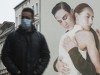 Ein Werbebild von Zalando mit zwei sich umarmenden Menschen in Berlin Neukölln./ Foto: bildgehege Wandbild Umarmung ***