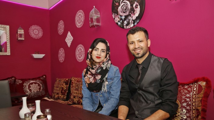 Gastronomie: Mariam Jalali und ihr Mann Rahmat Hamidi haben in Geretsried ein afghanisches Restaurant aufgemacht.