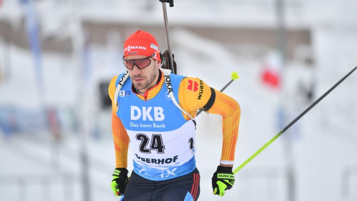Biathlon: Arnd Peiffer bei einem Weltcup-Rennen