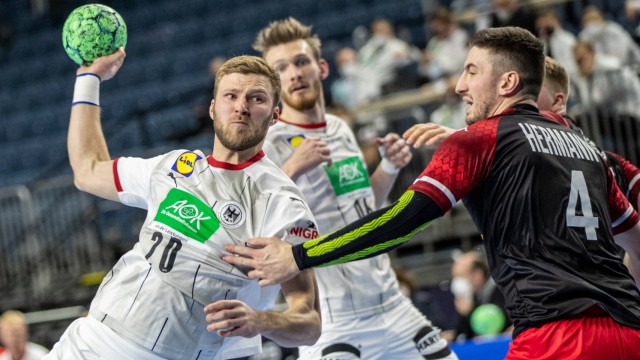 Koeln, 10.01.21, Handball: Europameisterschaft, 4. Spieltag, Qualifikation, Lanxess-Arena. Deutschlands Philipp Weber (